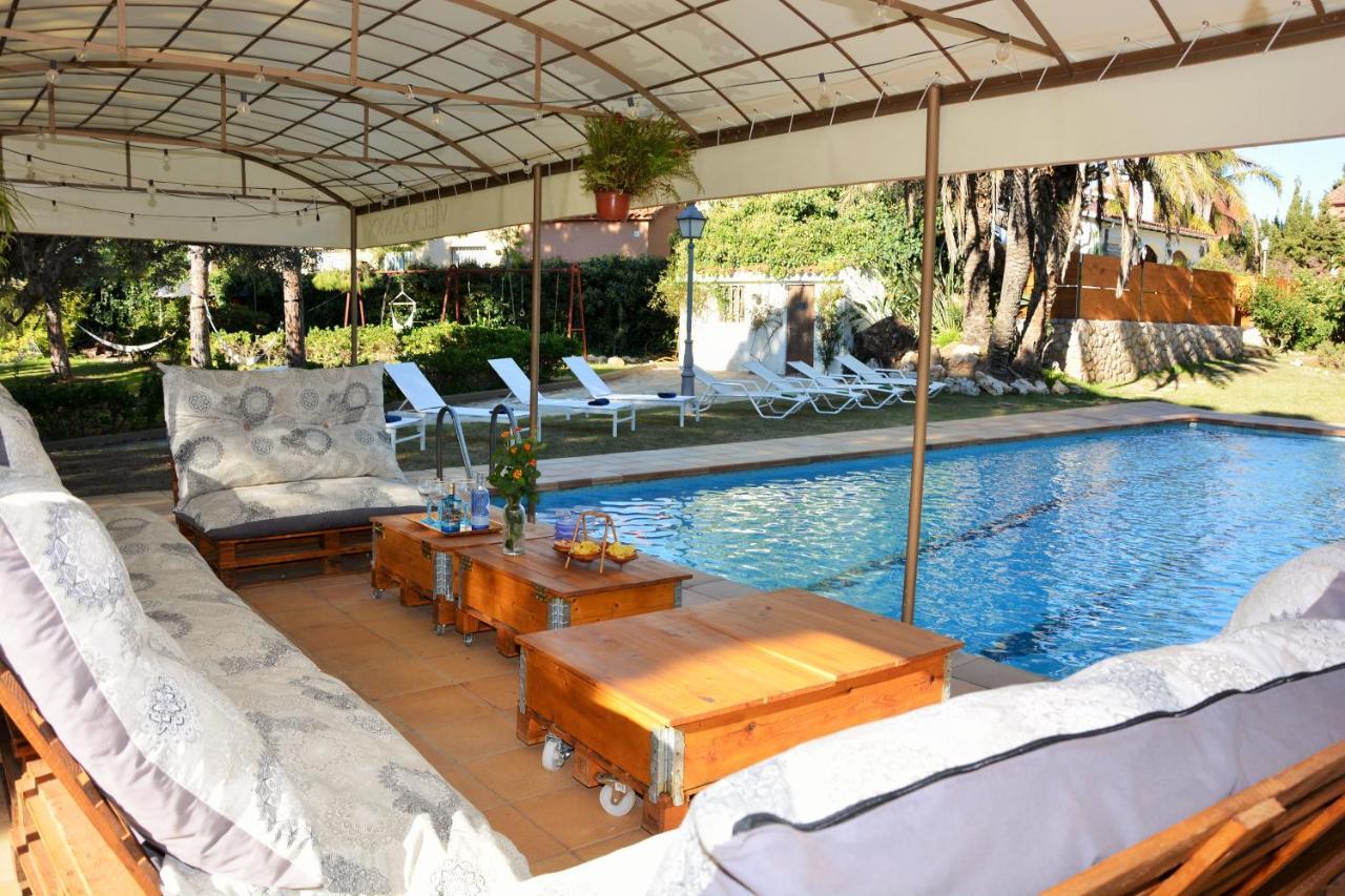 Villa Sitges El Ranch Amaizing Outdoor Areas Beaches At 5 Minutes Walk Sitges At 15 Min Drive Ac Pool Jacuzzi & Garden Xxl Calafell Ngoại thất bức ảnh